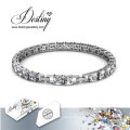 Destin bijoux cristal de Swarovski carré Bracelet brillant